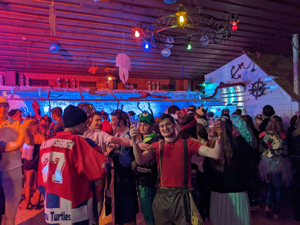 Faschingstreiben der Jugend