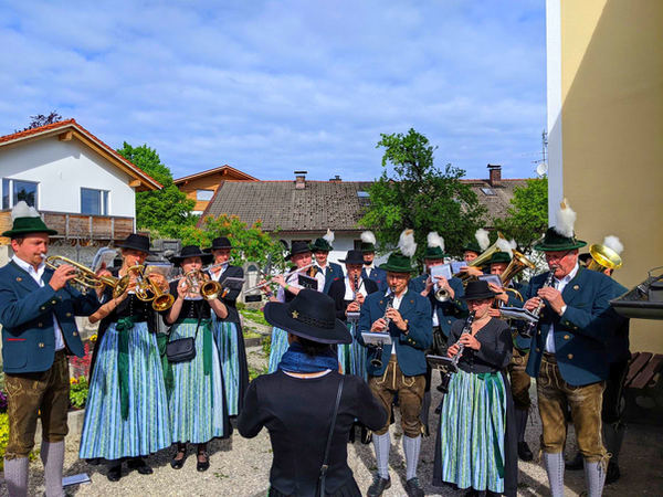 Blasmusik im Freien