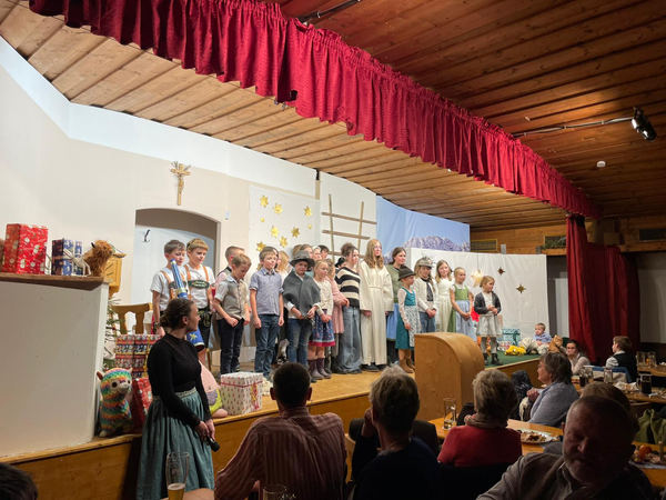 Weihnachtsspiel der Kinder