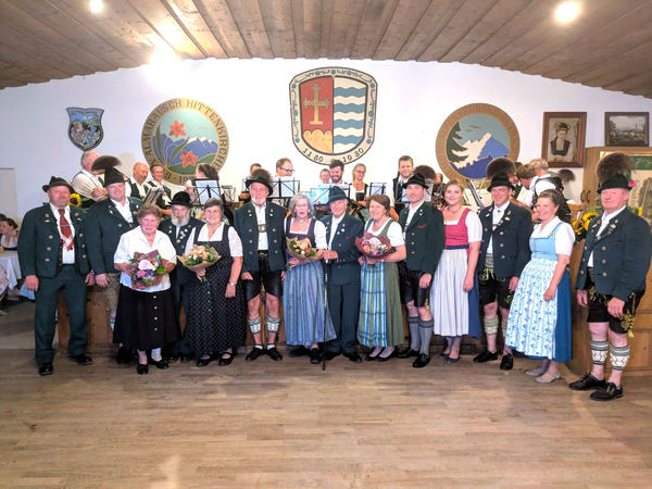 Ehrung langjähriger Mitglieder